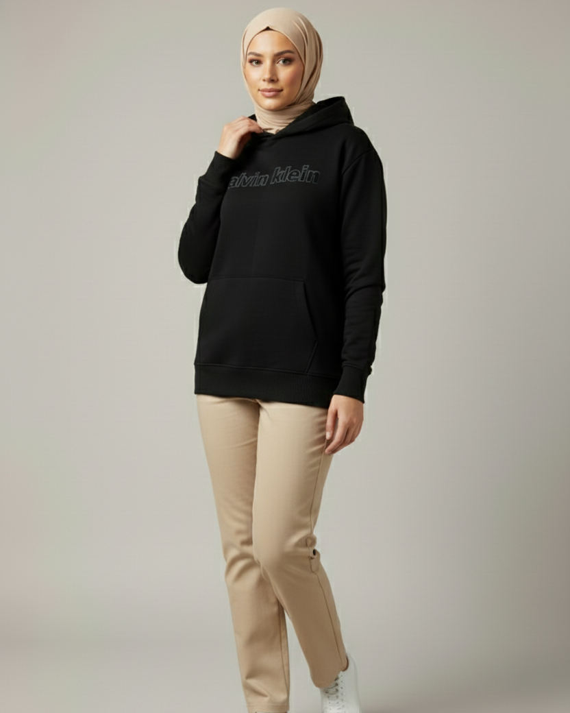 Calvin Hoodie – Black