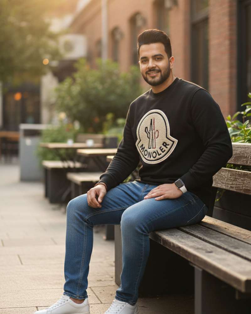 Moncler Sweatshirt – Black