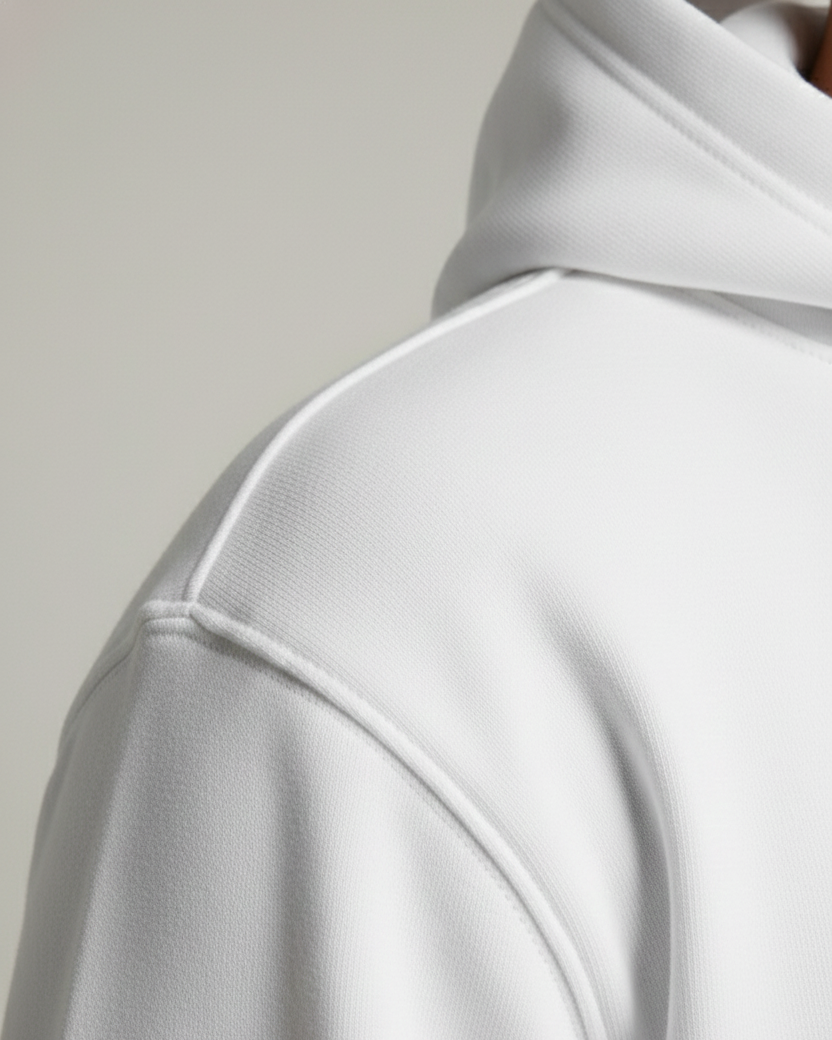 Calvin Hoodie – White