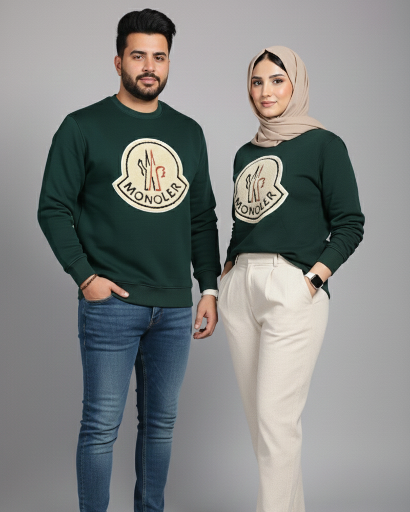 Moncler Sweatshirt – Olive Green