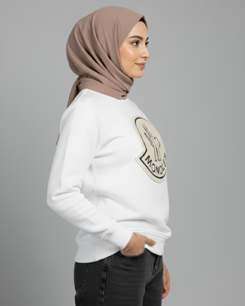 Moncler Sweatshirt – White