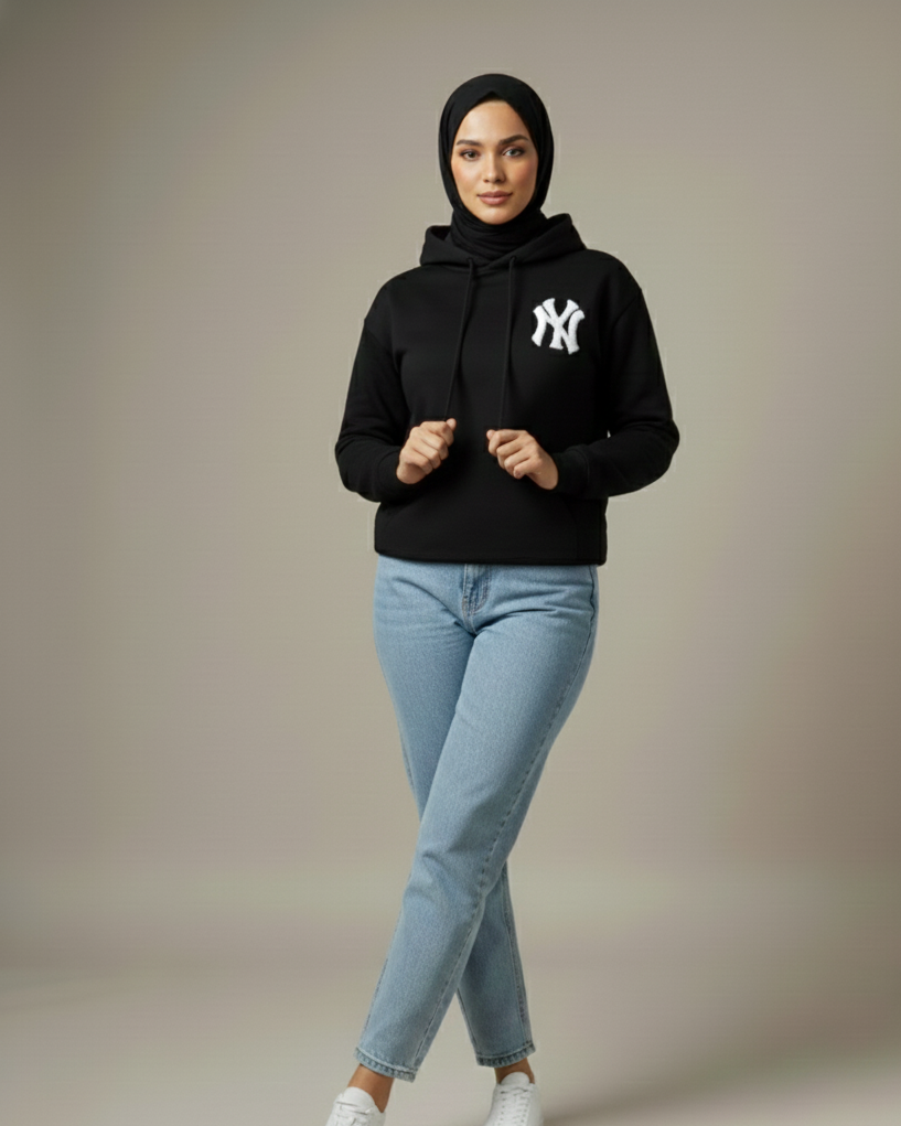 NY Hoodie – Black