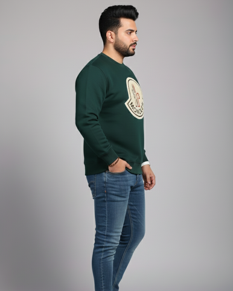 Moncler Sweatshirt – Olive Green