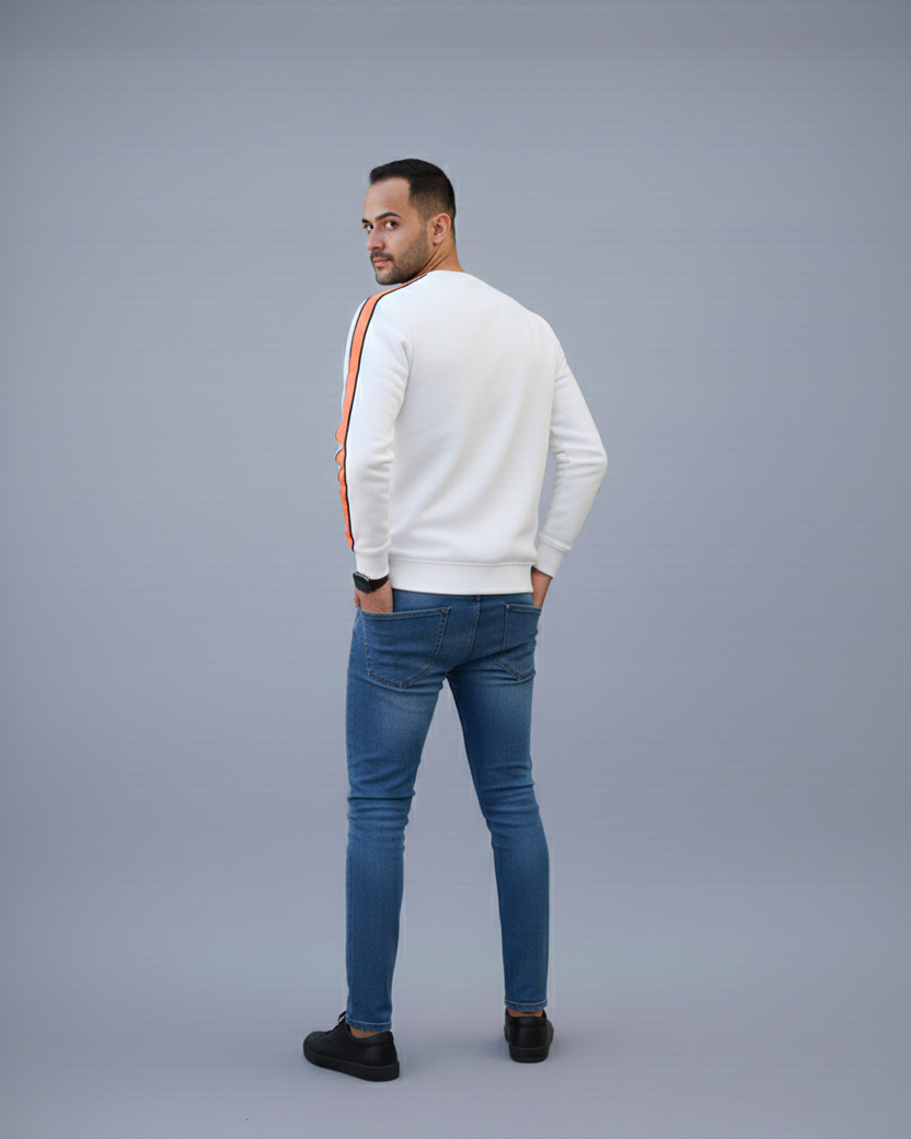 Hermes Sweatshirt – White