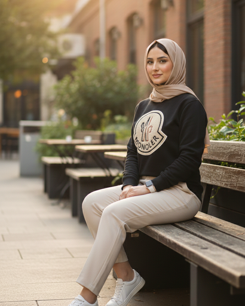 Moncler Sweatshirt – Black