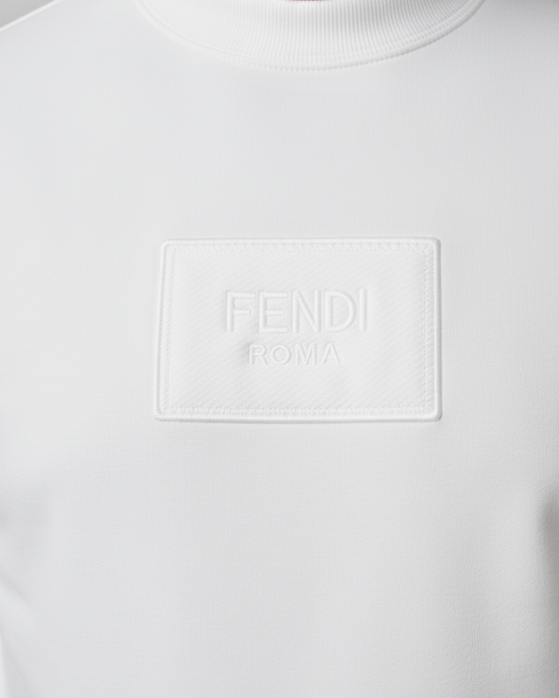 Fendi Inspired Sweatshirt – White