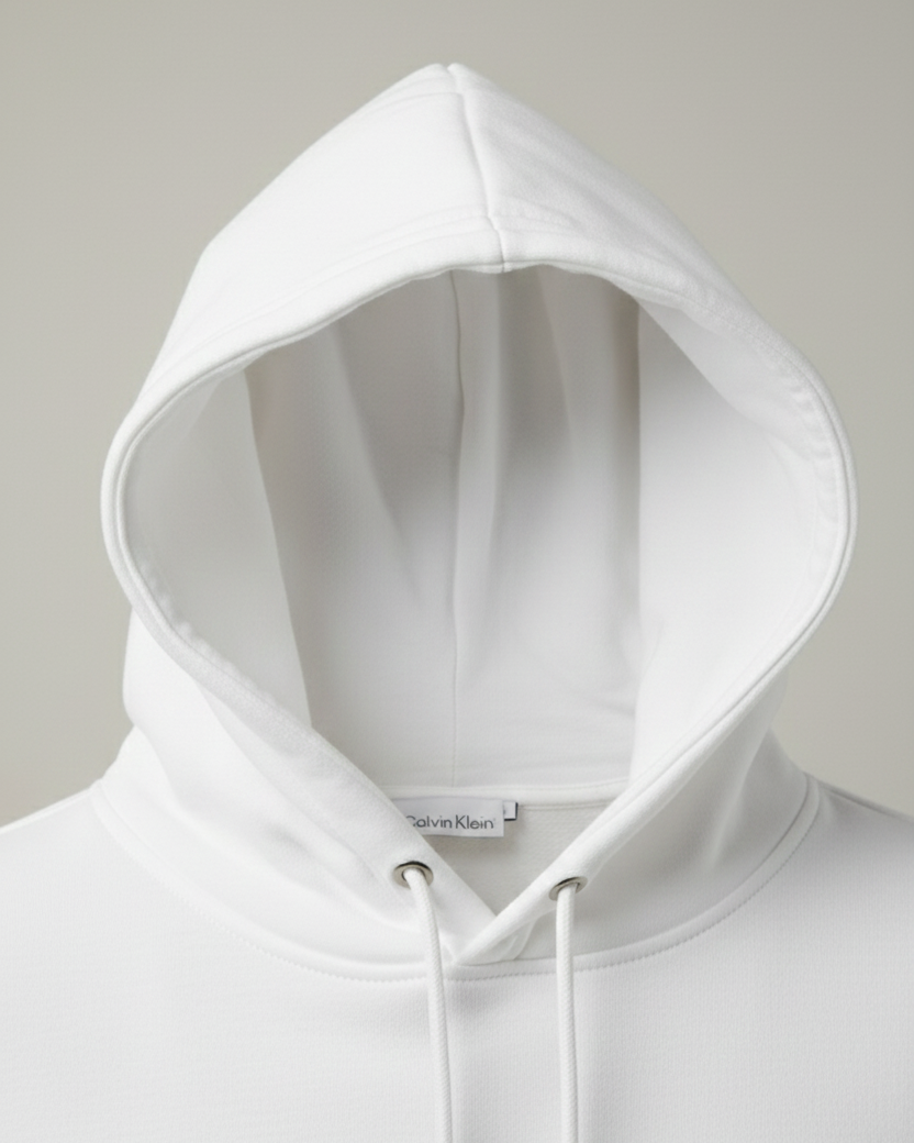 Calvin Hoodie – White