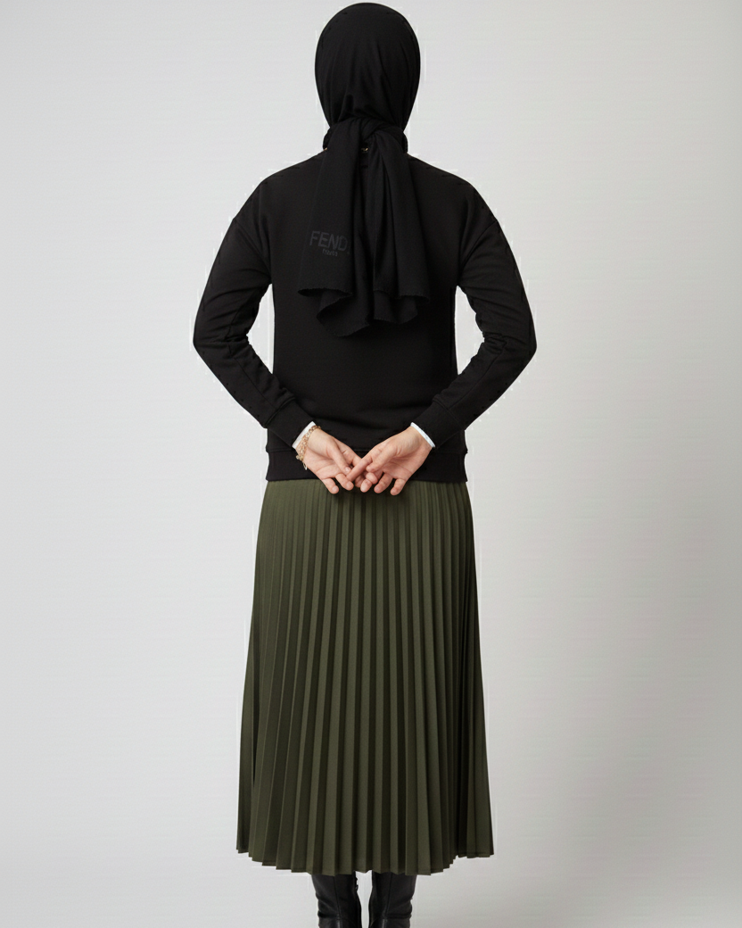 Fendi Inspired Sweatshirt – Black