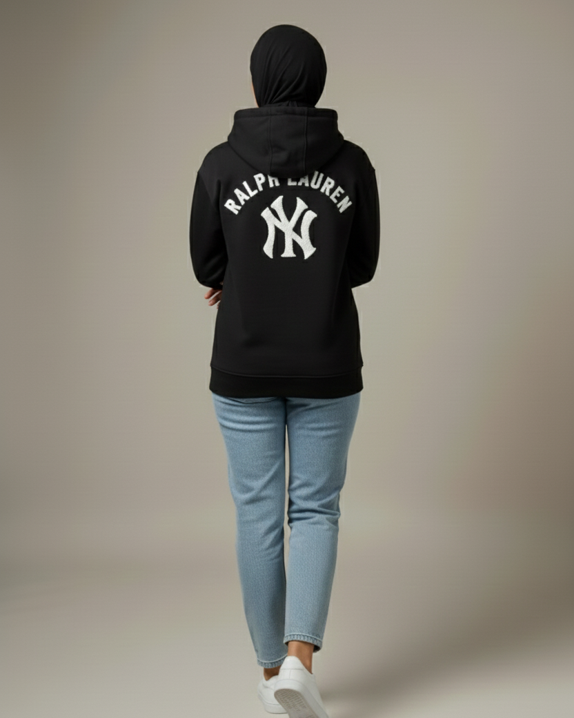 NY Hoodie – Black
