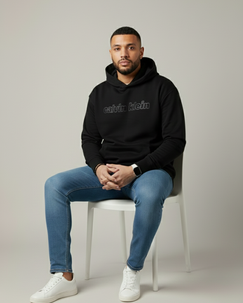 Calvin Hoodie – Black