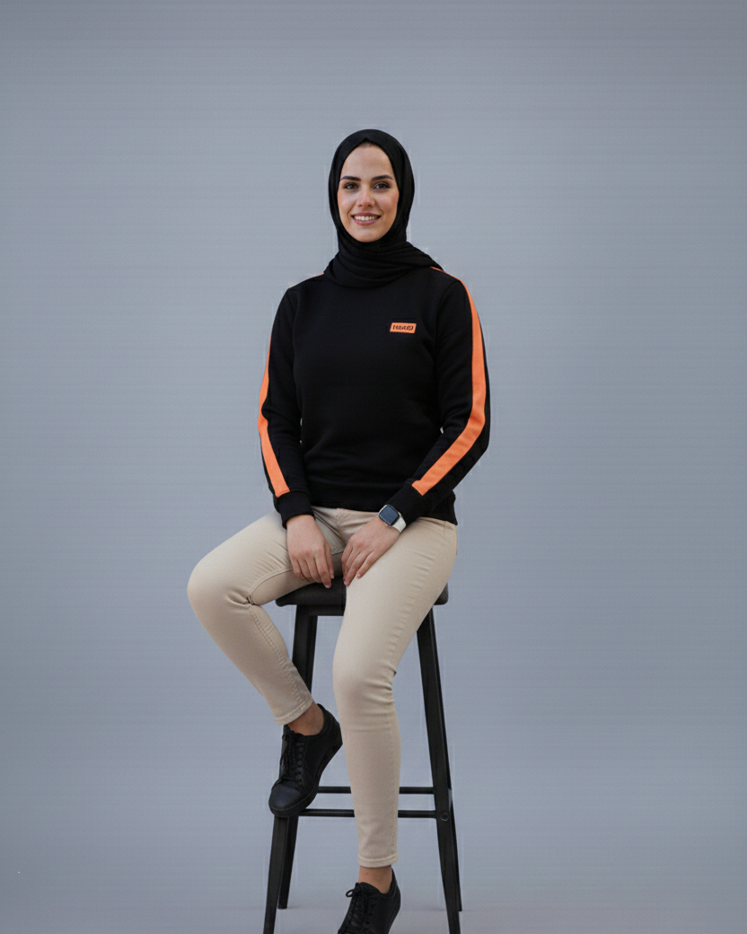 Hermes Sweatshirt – Black