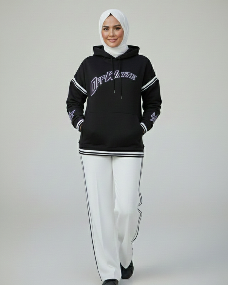 Off-White Hoodie  Black