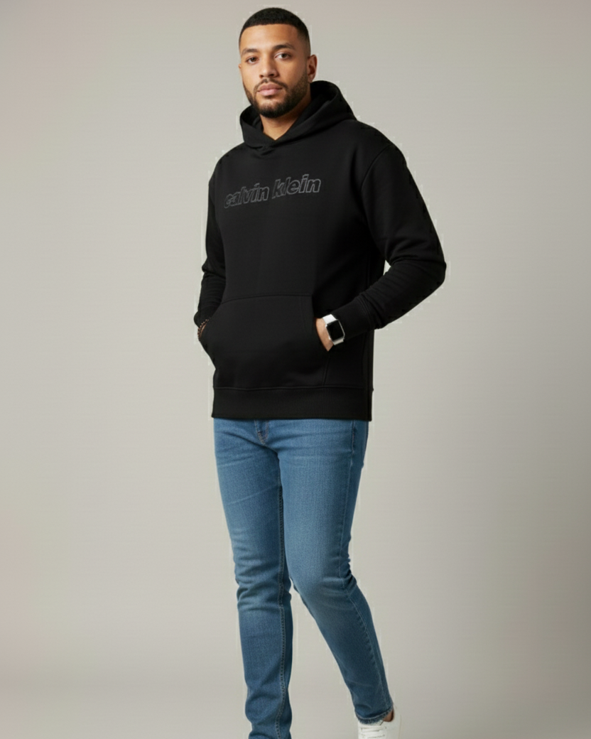 Calvin Hoodie – Black